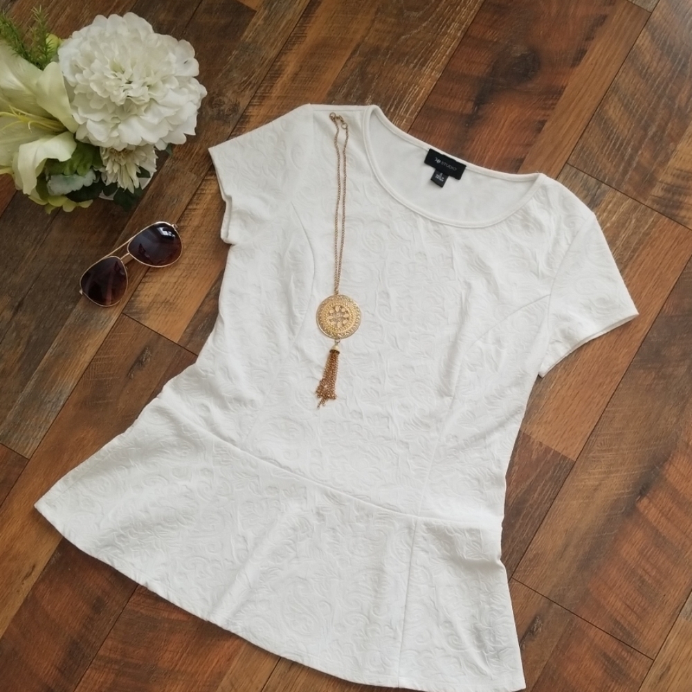 White Dress Top